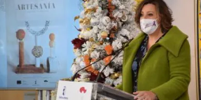 La consejera de Economía, Empresas y Empleo, Patricia Franco, presenta la campaña regional de promoción de la artesanía en Navidad La consejera de Economía, Empresas y Empleo, Patricia Franco, presenta la campaña regional de promoción de la artesanía en Navidad