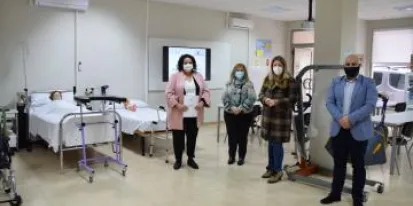 Marta Roldán visita la sede de la Fundación CERES en Tomelloso Marta Roldán visita la sede de la Fundación CERES en Tomelloso