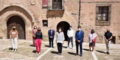 La consejera de Economía, Empresas y Empleo clausura el Espacio Coworking de Sigüenza La consejera de Economía, Empresas y Empleo clausura el Espacio Coworking de Sigüenza