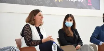 La consejera de Economía, Empresas y Empleo, Patricia Franco, participa en la jornada ‘La logística del futuro: tendencias y necesidades’ que organizan la plataforma Women in Real Estate y Montepino. La consejera de Economía, Empresas y Empleo, Patricia Franco, participa en la jornada ‘La logística del futuro: tendencias y necesidades’ que organizan la plataforma Women in Real Estate y Montepino.