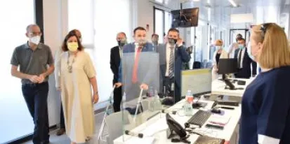 La consejera de Economía, Empresas y Empleo, Patricia Franco, visita la nueva Oficina Emplea de La Roda La consejera de Economía, Empresas y Empleo, Patricia Franco, visita la nueva Oficina Emplea de La Roda