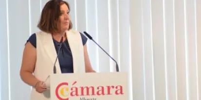 La consejera de Economía, Empresa y Empleo, Patricia Franco, y el consejero de Fomento, Nacho Hernando, inauguran la nueva sede de la Cámara de Comercio de Albacete La consejera de Economía, Empresa y Empleo, Patricia Franco, y el consejero de Fomento, Nacho Hernando, inauguran la nueva sede de la Cámara de Comercio de Albacete