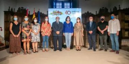 La consejera de Economía, Empresas y Empleo, Patricia Franco, ha presentado la 40 edición de la Feria de Artesanía de Castilla-La Mancha, FARCAMA, en el Hospital de Tavera de Toledo. La consejera de Economía, Empresas y Empleo, Patricia Franco, ha presentado la 40 edición de la Feria de Artesanía de Castilla-La Mancha, FARCAMA, en el Hospital de Tavera de Toledo.