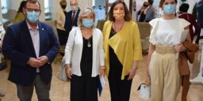 La consejera de Economía, Empresas y Empleo, Patricia Franco, ha asistido al acto de entrega de reconocimientos a las personas que han tomado parte en las acciones de Formación Profesional para el Empleo de la Fundación ‘Cadisla’, de Tomelloso La consejera de Economía, Empresas y Empleo, Patricia Franco, ha asistido al acto de entrega de reconocimientos a las personas que han tomado parte en las acciones de Formación Profesional para el Empleo de la Fundación ‘Cadisla’, de Tomelloso
