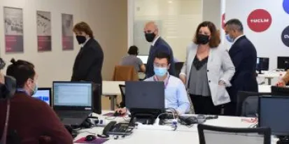La consejera de Economía, Empresas y Empleo, Patricia Franco, inaugura las nuevas instalaciones de la empresa ‘Zelenza’ en Ciudad Real. La consejera de Economía, Empresas y Empleo, Patricia Franco, inaugura las nuevas instalaciones de la empresa ‘Zelenza’ en Ciudad Real.