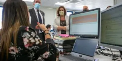 La consejera de Economía, Empresas y Empleo, Patricia Franco, ha visitado las instalaciones de la empresa ATOS en Toledo La consejera de Economía, Empresas y Empleo, Patricia Franco, ha visitado las instalaciones de la empresa ATOS en Toledo