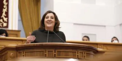 La consejera de Economía, Empresas y Empleo, Patricia Franco, interviene en el debate de la propuesta de creación de una Comisión no Permanente de Estudio sobre el modelo presente y futuro del sector turístico en Castilla-La Mancha La consejera de Economía, Empresas y Empleo, Patricia Franco, interviene en el debate de la propuesta de creación de una Comisión no Permanente de Estudio sobre el modelo presente y futuro del sector turístico en Castilla-La Mancha