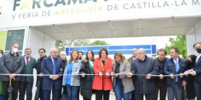 La consejera de Economía, Empresas y Empleo, Patricia Franco, inaugura la quinta edición de FARCAMA Primavera La consejera de Economía, Empresas y Empleo, Patricia Franco, inaugura la quinta edición de FARCAMA Primavera