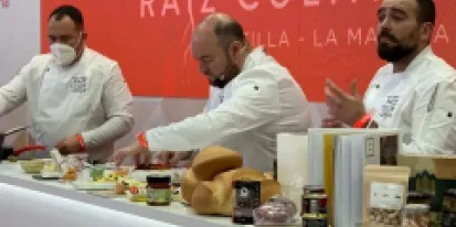 imagen de la noticia El Gobierno de Castilla-La Mancha promociona la gastronomía de ‘Raíz Culinaria’ a través de varios showcookings en Gastrofestival Madrid 2022