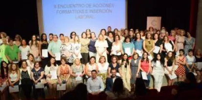 imagen de la noticia La consejera de Economía, Empresas y Empleo, Patricia Franco, asiste, al II Encuentro de Acciones Formativas e Inserción Laboral de CERES.