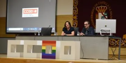 imagen de la noticia La consejera de Economía, Empresas y Empleo, Patricia Franco, ha clausurado el XVI Encuentro Regional de Salud Laboral de Comisiones Obreras