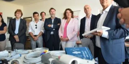 imagen de la noticia ). La consejera de Economía, Empresas y Empleo, Patricia Franco, visita las instalaciones de la empresa Comitas, en Almagro
