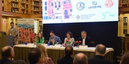 imagen de la noticia La consejera de Economía, Empresas y Empleo, Patricia Franco, inaugura el Congreso del Sindicato de Inspectores de Trabajo y Seguridad Social.