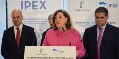 imagen de la noticia La consejera de Economía, Empresas y Empleo, Patricia Franco, inaugura el VII Foro de Empresas de Capital Extranjero de Castilla-La Mancha