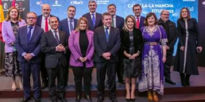 imagen de la noticia Inauguración del stand de Castilla-La Mancha (Economía)