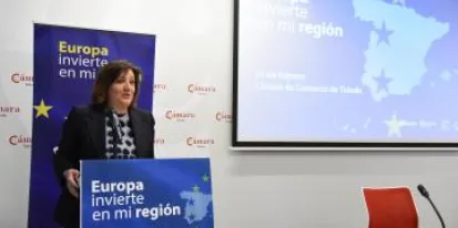 imagen de la noticia La consejera de Economía, Empresas y Empleo, Patricia Franco, participa, en la inauguración del seminario ‘Europa invierte en mi región’.