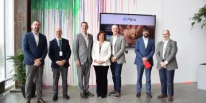 imagen de la noticia El Gobierno regional refuerza su compromiso con el proyecto de Meta en Talavera de la Reina en el marco de la delegación institucional que lidera Patricia Franco a Estados Unidos